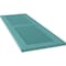 Ekena Millwork True Fit PVC, Two Equal Louver Shutters, Pure Turquoise, 12W x 70H, PR TFP101LVF12X070PT - alternate 10